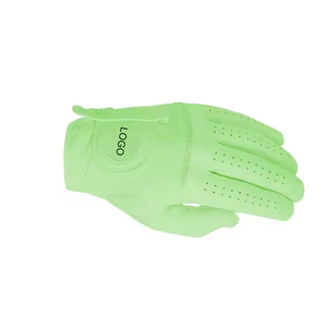 Golf Gloves Green PU Breathable Pull <b>On</b> Closure Unisex Sports Hands - Product Image 3