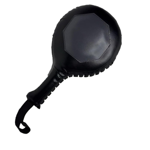 Escudo de golpeo de cuero resistente y duradero, personalizado, moderno, para artes marciales, MMA, para entrenamiento de velocidad. - Product Image 1