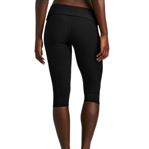 Leggings de yoga 3/4 pour femmes, taille haute, extensibles, pantalons de fitness confortables, vêtements de sport décontractés, vêtements de sport personnalisés OEM - Product Image 2