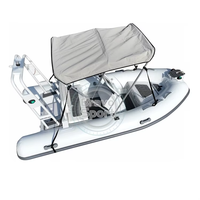 Bateau pneumatique semi-rigide (RIB) Orca Hypalon 360 de 12 pieds à coque en aluminium haute vitesse pour la dérive - Offre Spéciale