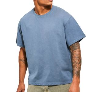 T-shirt Boxy personnalisé respirant pour hommes, fabriqué au Pakistan, T-shirt Boxy vierge personnalisé de qualité supérieure, vente en gros - Product Image 1