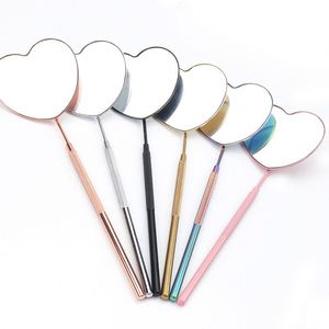 Professional Lighted Detachable Square Eyelash Mirror with Hand Mirror Design for Eyelash Extension Lipstick <b>Mascara</b> - Product Image 3