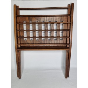 Wholesale Natural Bamboo Folding Wooden Magazine Rack | B2B Pricing - Product Image 4