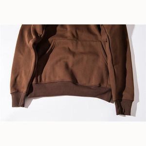 Sweat à capuche personnalisé pour homme, coupe classique, manches longues, 400 grammes, épaules tombantes, 100% coton - Product Image 5