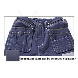 Pantalones de Trabajo 2026, Movimiento Flexible, Tela Resistente, Ligeros, Cómodos, Transpirables, de Secado Rápido, para Uso Diario, de Poliéster - Product Image 4