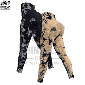 เลกกิ้งดีไซน์ตาข่ายแบบใหม่ ยกกระชับสะโพก เอวสูง ไซส์ใหญ่ สำหรับออกกำลังกาย ไร้ตะเข็บ สำหรับผู้หญิง ช่วยยกสะโพก - Product Image 3