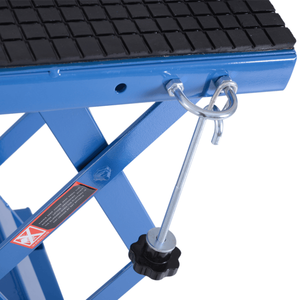 Cric à ciseaux portable modèle D0100XUFU7G pour rampes et supports de moto - Product Image 6