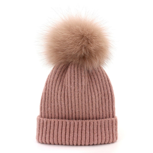 Chapeau d'hiver classique personnalisé avec logo promotionnel, en coton/polyester tricoté, chaud, unisexe, pour adultes, couleur unie, vertical - Product Image 3