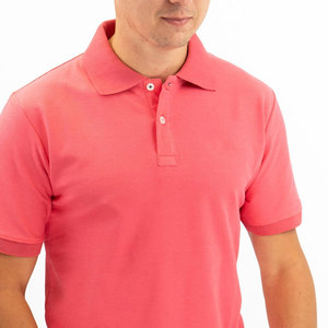 Polo de Coral Premium - Camiseta de Golf de Manga Corta de Algodón Suave - Fabricante de Ropa Personalizada Directo de Fábrica de Sialkot - Product Image 4