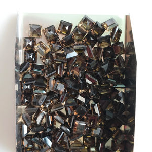 ควอตซ์สโมคกี้ธรรมชาติ 5 มม. ทรงสี่เหลี่ยมเจียระไนแบบสเต็ปคัท คุณภาพดีที่สุด พลอยเม็ดเดี่ยวสำหรับทำเครื่องประดับและสร้อยคอ - Product Image 3