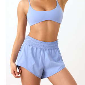 Shorts de Cintura Alta para Mujer, Verano, Casual, Moda, Algodón, Cómodos, Transpirables, para Gimnasio, Correr, Yoga, Playa - Product Image 6