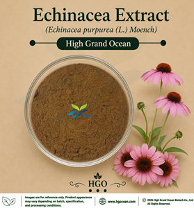 Extrait d'échinacée (Echinacea purpurea (L.) Moench) de qualité alimentaire, fourni directement par l'usine HGO, rapports 4:1, 5:1, 10:1, 20:1, 100:1, 200:1 - Product Image 1
