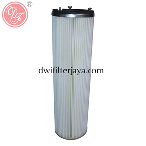 Cartucho de Filtro de Polvo de Poliéster con Rosca para Filtración de Aire en Silos de Cemento Industriales - Product Image 1