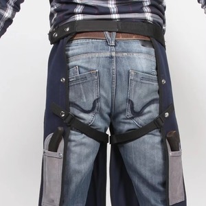 Protège-jambes de fermeur en cuir de vachette personnalisé, réglable, robuste, pour le soin des sabots, outil de protection pour fermeur - Product Image 6