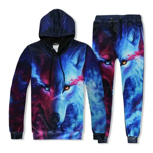 Wholesale High Quality Winter Men's Heavyweight Plus Size <b>Tracksuit</b> New Design Custom Breathable Slim Fitness Sublimation Suit - Product Image 1