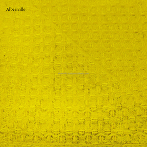 Essuie-mains de cuisine en coton gaufré essuie-tout de Noël lavables au design personnalisé torchons de golf jaunes pliables - Product Image 2