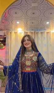 Custom Designs & Sizes Afghan Kuchi <b>Dress</b> Women Maxi Velvet Embroidered Bohemian Wedding Party Casual <b>Dresses</b> Available For Sale - Product Image 2
