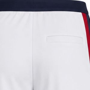 Women's White and Red <b>Strip</b> Golf Pants Stretch Sports Trousers Stylish Outdoor Apparel Comfortable Fit for Golf Training - Product Image 4