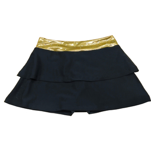 ชุดยูนิฟอร์มเชียร์ลีดเดอร์เด็กแบบเสื้อชั้นใน ผลิตตามสั่ง (OEM) สำหรับการแข่งขัน  ผ้าสแปนเด็กซ์/โพลีเอสเตอร์ พิมพ์ลายด้วยความร้อน - Product Image 2