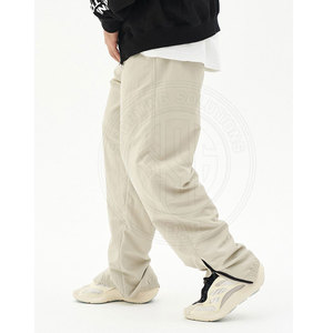 Pantalones Deportivos de Felpa Francesa de Primera Calidad para Hombre, Ajuste Cómodo para Todas las Temporadas, Ropa Casual - Product Image 4