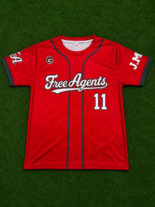 Maillots de baseball personnalisés sublimés à manches courtes – Uniformes sportifs personnalisables pour clubs – Commandes en gros pour équipes – Impression intégrale sur le devant - Product Image 4