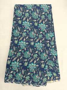 Pure Cotton Print Fabric 75 GSM 44 Inch Width Machine Print Flower Work Material for Boutique Ethnic Suits and Summer Wear - Product Image 4