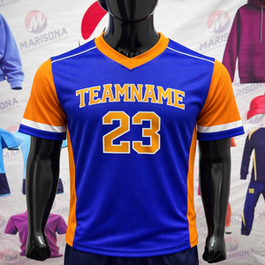 Maillot de football personnalisé à manches courtes, grande taille, séchage rapide, respirant, antibactérien, tissu polyester anti-humidité, sublimé - Product Image 4