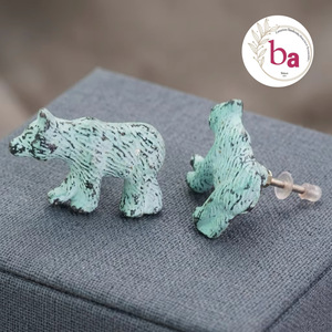 Ba Bear Shape Cast Iron Modern Cabinet <b>Knobs</b> <b>for</b> Wardrobe <b>Dresser</b> Living Room & Home Office Use - Product Image 1
