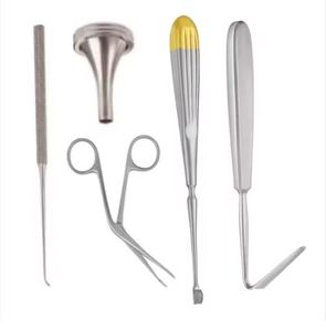 Juego de Instrumentos Quirúrgicos ENT Manuales OEM de 5 Piezas de Acero Inoxidable con Certificación CE ISO 13485 de Alta Potencia Mediva Essence - Product Image 2
