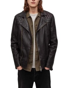 Mens Leather <b>Biker</b> <b>Jacket</b> - Product Image 1