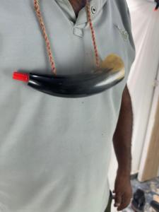 Corne de buffle polie de style viking, matériau organique écologique, corne à boire et à souffler artisanale pour la vente en gros, trompette - Product Image 6