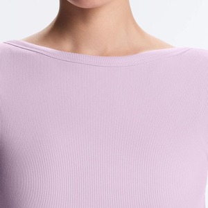 Débardeur Femme Style Urbain Couleur Unie Sans Bretelles en Spandex/Coton Respirant Séchage Rapide Décontracté Écologique - Product Image 6