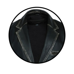 Nouvelle veste en cuir pour homme, tendance, tissu durable, best-seller, légère, prix raisonnable, veste en cuir tendance - Product Image 6