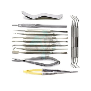 Directo de fábrica Pissco para odontología Lucas cureta Dental hueso quirúrgico curetas conjunto de 3 herramientas Instrumentos dentales - Product Image 3