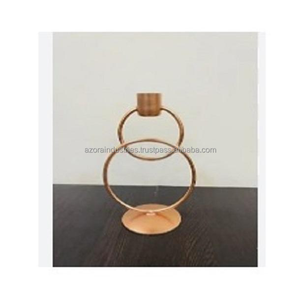 Bougeoir en fil de fer Offre Spéciale maison décorative T support de lumière chandelier de noël pilier Texture bougeoirs finis - Product Image 5