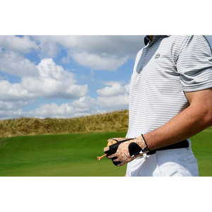 Gant de golf DARIB IMPEX pour homme, main droite, antidérapant, fermeture à enfiler, respirant, en cuir microfibre gaufré, sport - Product Image 4