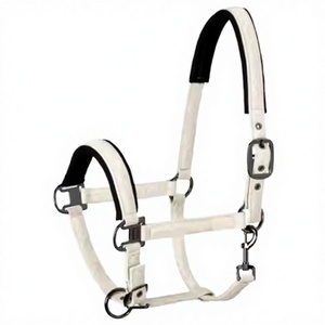 En gros, Licol pour cheval en cuir à corde, design personnalisé, rembourrage doux, ferrures en alliage, durable et confortable - Product Image 4