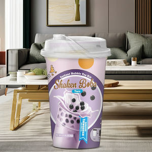 Té de Burbujas Orgánico Shaken Taro Fácil de Preparar, 3 Tazas con Perlas de Tapioca - Product Image 1