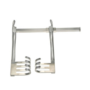 Écarteur de laminectomie style Frazier 8 cm à 4 branches en acier inoxydable, instrument chirurgical de colonne vertébrale, outil chirurgical de qualité allemande - Product Image 5