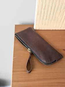 New Genuine Leather <b>Glasses</b> Cover Luxury Eyewear <b>Case</b> Full Grain Leather Sunglasses Pouch Bulk Wholesale Manufacturer LGC-0021 - Product Image 4