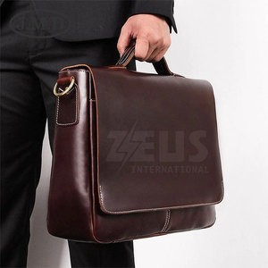 Bolsos para Portátil de Cuero Duraderos de Fábrica a Bajo Precio, Bolsos para Portátil de Cuero Genuino de Calidad Profesional - Product Image 5