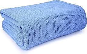 Manta de lujo 100% algodón con patrón sólido de punto raschel, textura suave y cómoda, grande para sofá doble, hotel, hogar, cuatro por cuatro pies. - Product Image 2