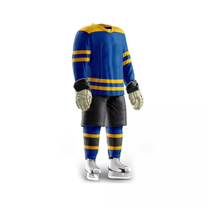 Moisture <b>Control</b> Ice Hockey Uniform Wholesale Custom Logo Sublimation Printing Sportswear Ice Hockey Uniform for Adult - Product Image 4