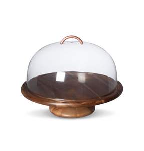 Support à gâteau en bois de qualité supérieure pour la présentation de desserts dans les cafés, les boulangeries, la cuisine à domicile et les événements spéciaux. - Product Image 2