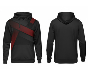 Sweat à capuche personnalisé par sublimation, léger et confortable – Sweat à capuche personnalisé pour équipe, homme, femme, jeune, veste à capuche d'entraînement, vêtements de sport - Product Image 1