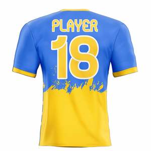 Camiseta de Fútbol de Fábrica OEM, Diseño por Sublimación, Secado Rápido, Ropa Deportiva para Equipos, Venta al por Mayor, Diseños Personalizados - Product Image 3