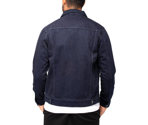 Winter Wear Best Manufacturer Men's Demin <b>Jackets</b> Solid Color Custom OEM Service Latest Style Plain Dyed <b>Denim</b> Men's - Product Image 4