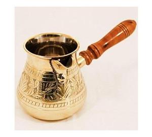 Cafetière turque Cezve artisanale en cuivre de qualité supérieure, traditionnelle, pour cuisinière, idéale pour la maison, les cafés, les restaurants et les cadeaux - Product Image 4