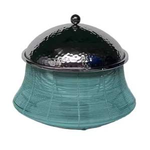 Elegante Tajín de Latón con Base, Estilo Marroquí, Calentador de Comida para Buffet, Ideal para Hoteles, Catering y Bodas - Product Image 2