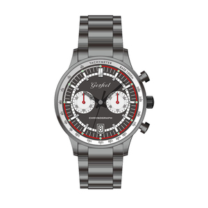 Luxury Fashion Business GFL-ZM122G Custom Own Brand Quartz <b>Watches</b> Stainless steel <b>case</b> Japan movement - Product Image 3